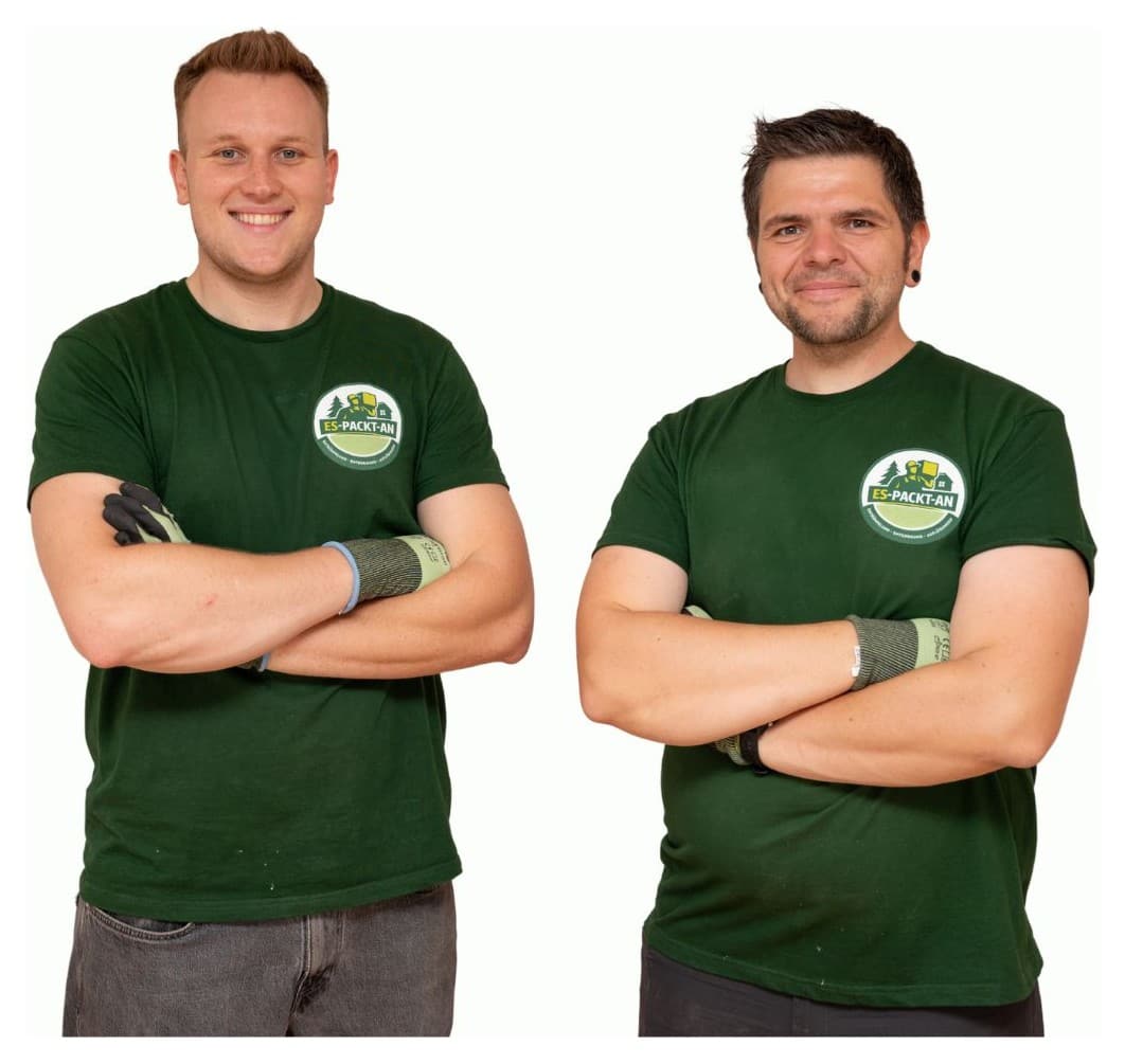 Marco Kusch und Theo Hägele von ES-PACKT-AN